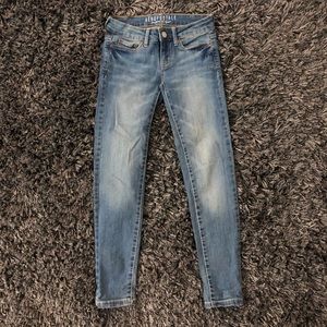 Aeropostale jegging skinny jeans size- 00 short